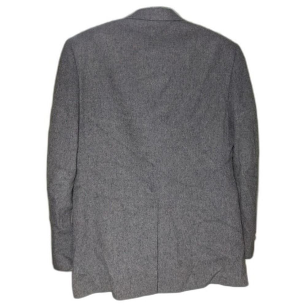 vintage Camel Hair Rogers Scott Blazer coat M/42 Gray Sport Coat USA Made LN - Picture 3 of 12